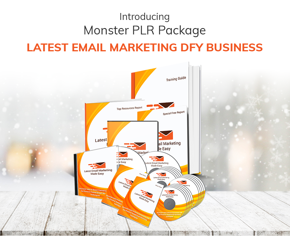 Latest Email Marketing DFY Business PLR